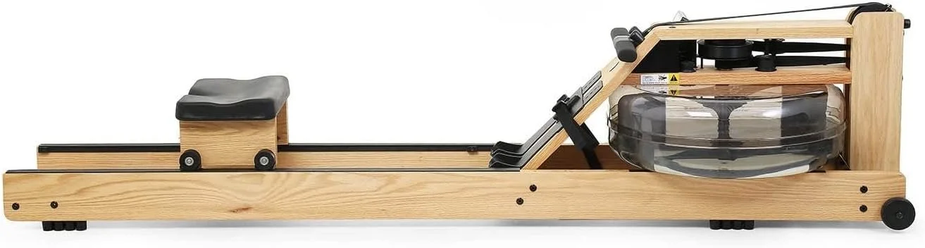 Oak Water Rowing Machine with Performance Monitor - Image 5