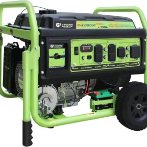 13,000W Dual Fuel Portable Generator with Electric Start, Home Backup and RV Ready