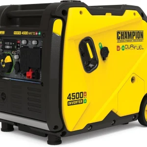 4,500W Portable Dual Fuel Inverter Generator