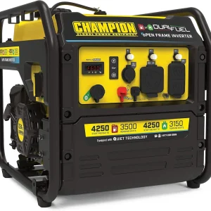 4250W Dual Fuel RV Ready Open Frame Inverter Generator