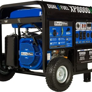 10,000W Portable Dual Fuel Generator