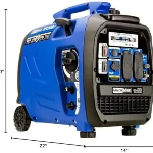 2,300W Dual Fuel Digital Inverter Generator, RV and Emergency Ready