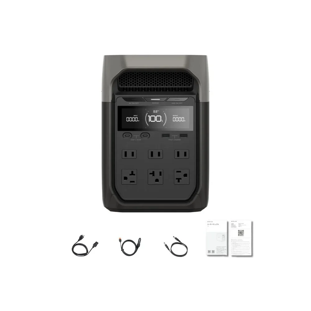 Portable Power Station with Fast Charging