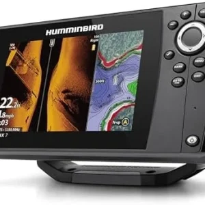 7 Inch GPS Fish Finder with Side Imaging Transducer