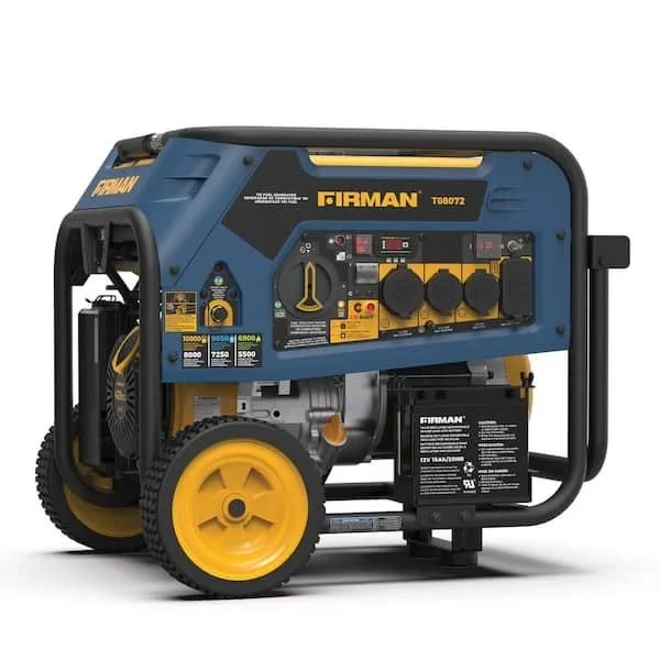 10000/8000W Tri-Fuel Portable Generator