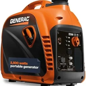2,500W Gas Portable Inverter Generator, Compact and Lightweight