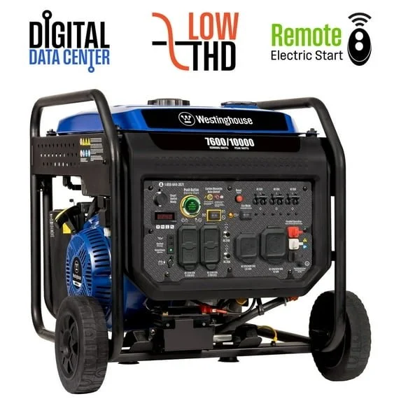 10,000W Portable Inverter Generator
