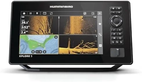 9 Inch GPS Fish Finder with Side Imaging and HD Touchscreen