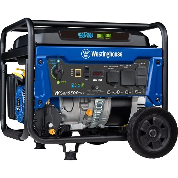 Dual Fuel Portable Generator