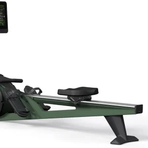 Compact Rowing Machine with Touchscreen
