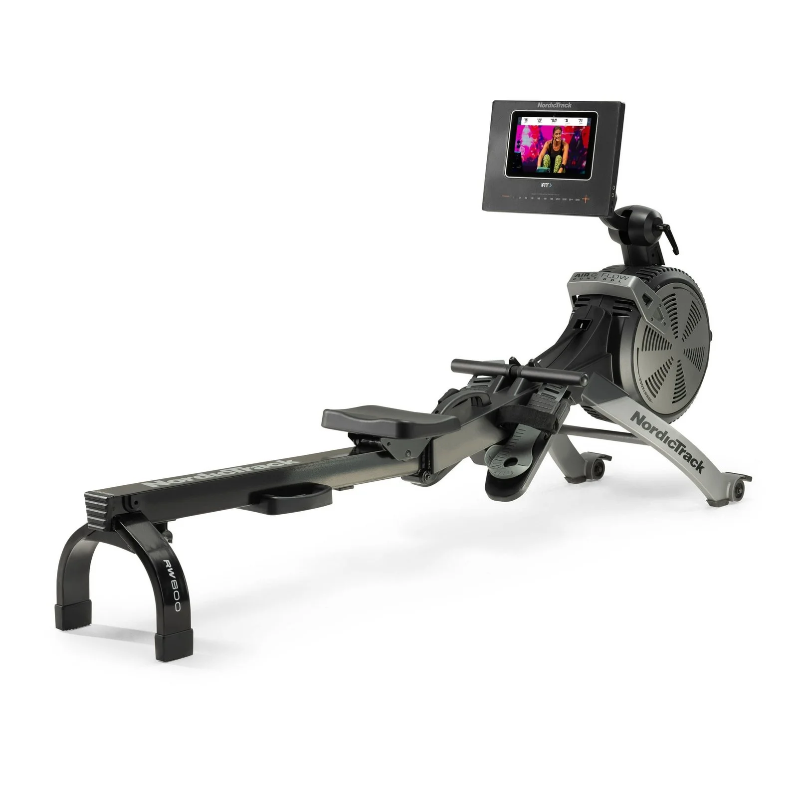 Rowing Machine with Touchscreen