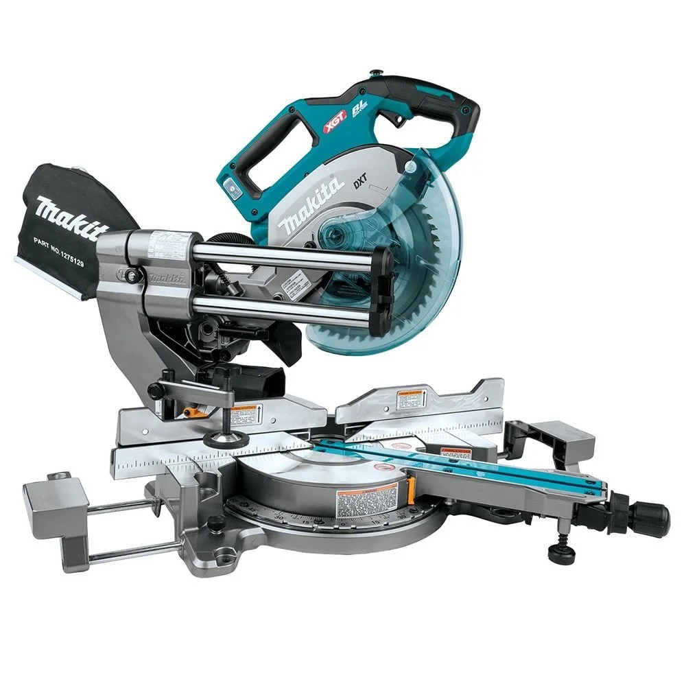 Dual-Bevel Sliding Compound Miter Saw with Laser