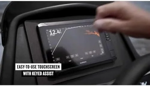 9 Inch Touchscreen Chartplotter with Transducer and Coastal Maps