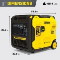 6500W Dual Fuel Portable Inverter Generator