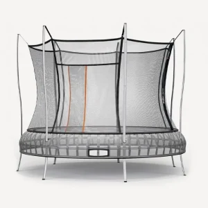 Round Springless Trampoline with Safety Enclosure