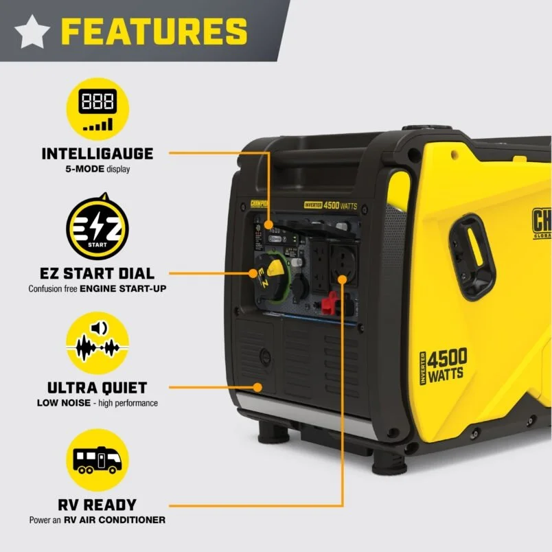 4500W Portable Inverter Generator - Image 4