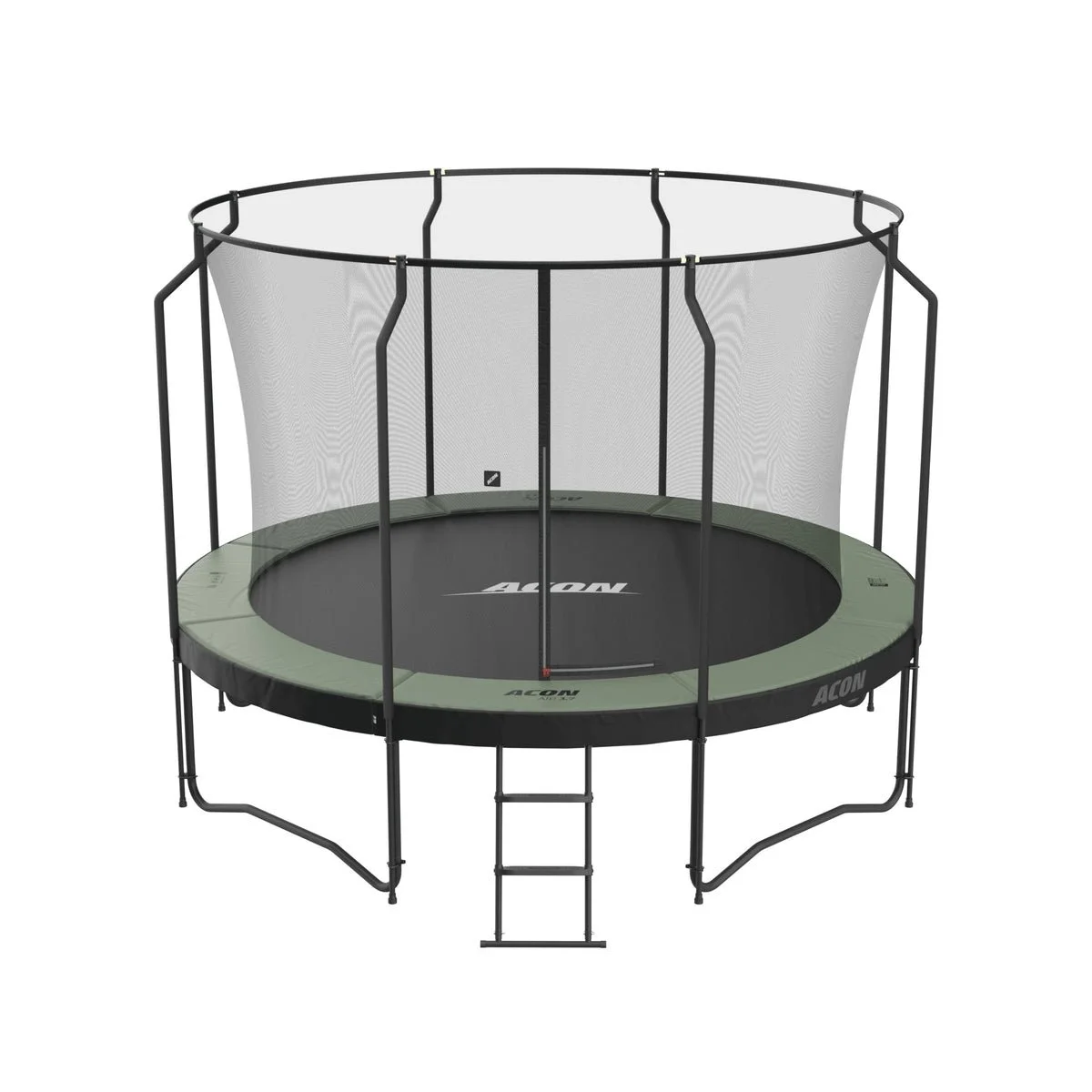 12 ft Round Trampoline with Safety Net and Ladder