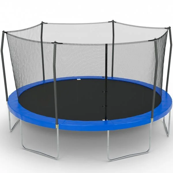 15 ft Rectangle Trampoline with Enclosure