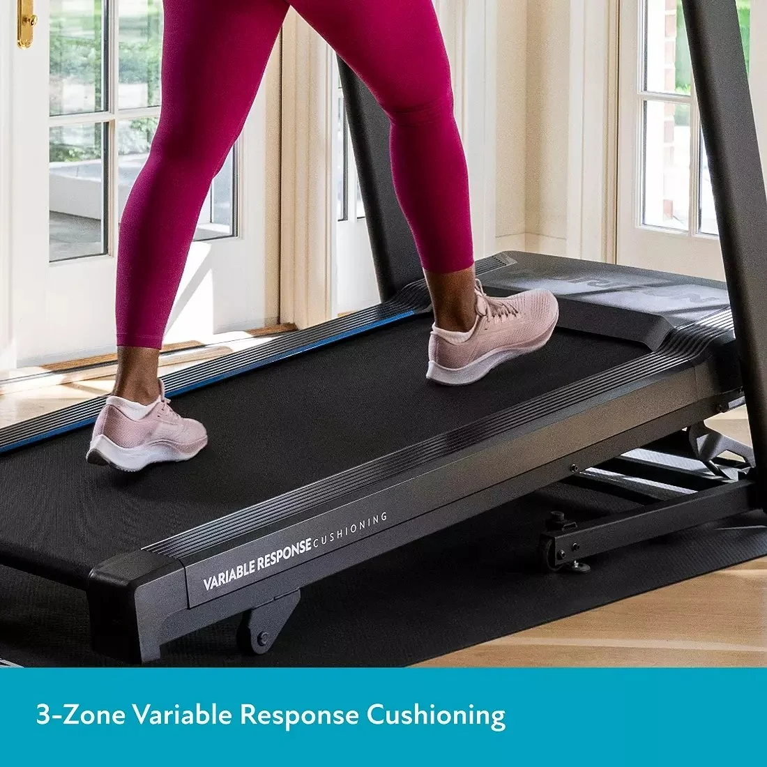 Connected Folding Home Treadmill - Image 3