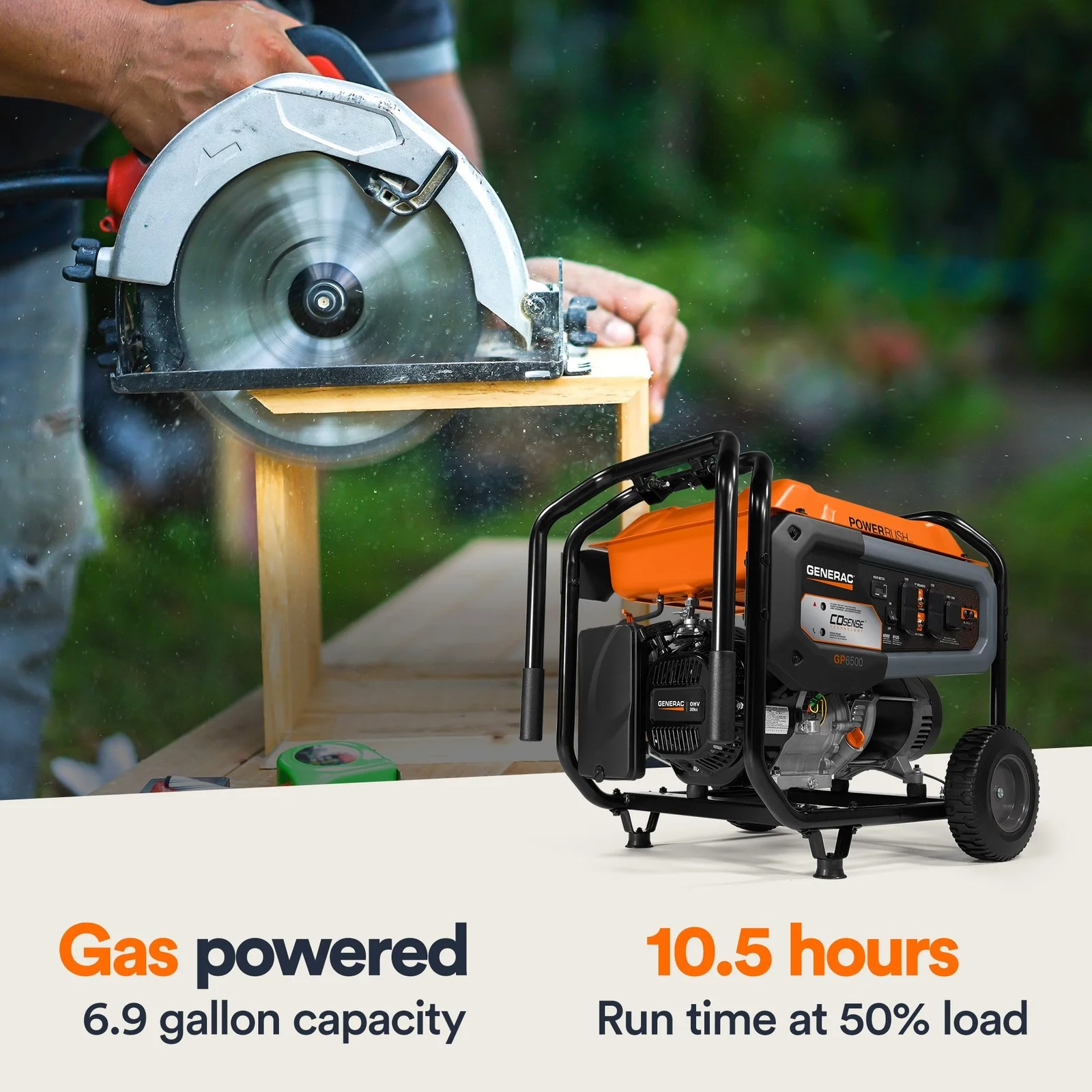 8125/6500W Portable Generator - Image 3