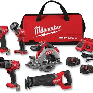 18V Brushless 5-Tool Cordless Combo Kit