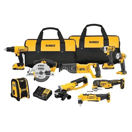 20V MAX 9-Tool Cordless Combo Kit (Renewed)