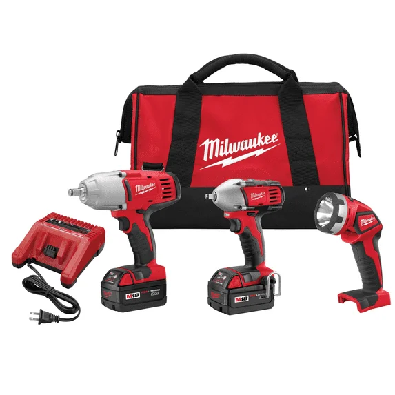 18V 3-Piece Cordless Impact Combo Kit