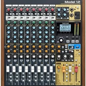 12-Track Digital Mixer, Multitrack Recorder and USB Audio Interface