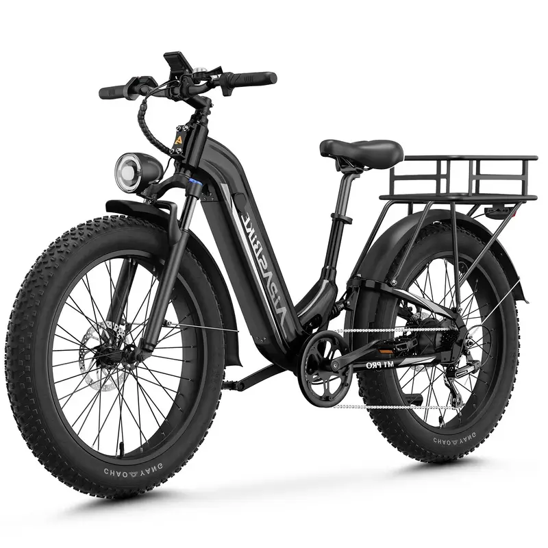 1800W 48V 17.5Ah Electric Bike, 36+ MPH