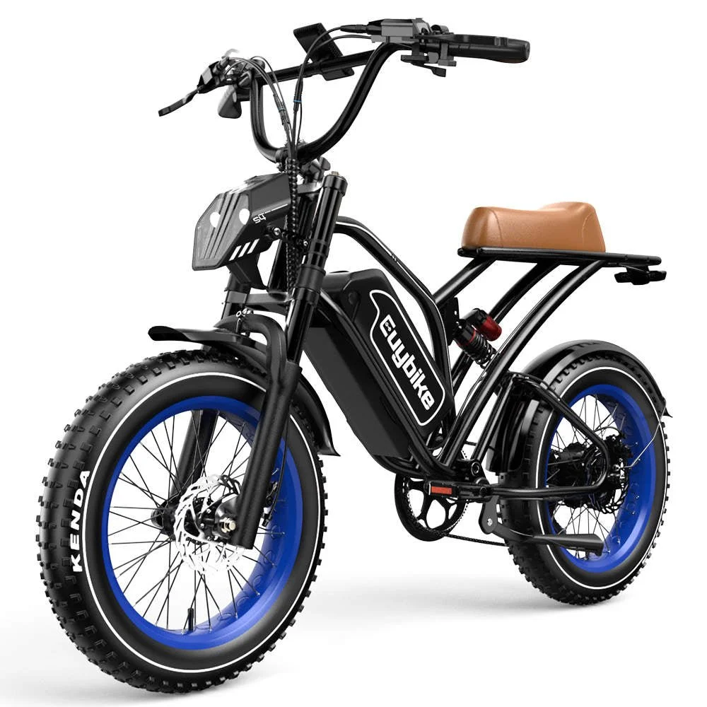 Moped-Style Fat Tire Electric Bike