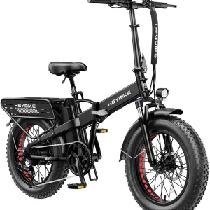 1200W Fat Tire Mountain Electric Bike with 45 Mile Range, Grey