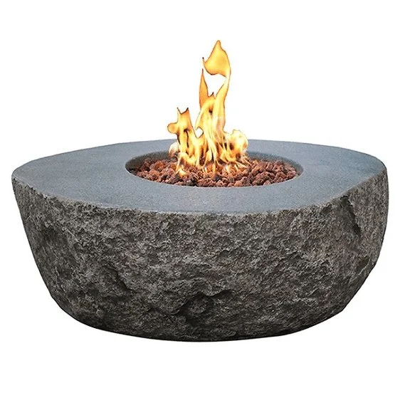 Outdoor Concrete Fire Pit Table
