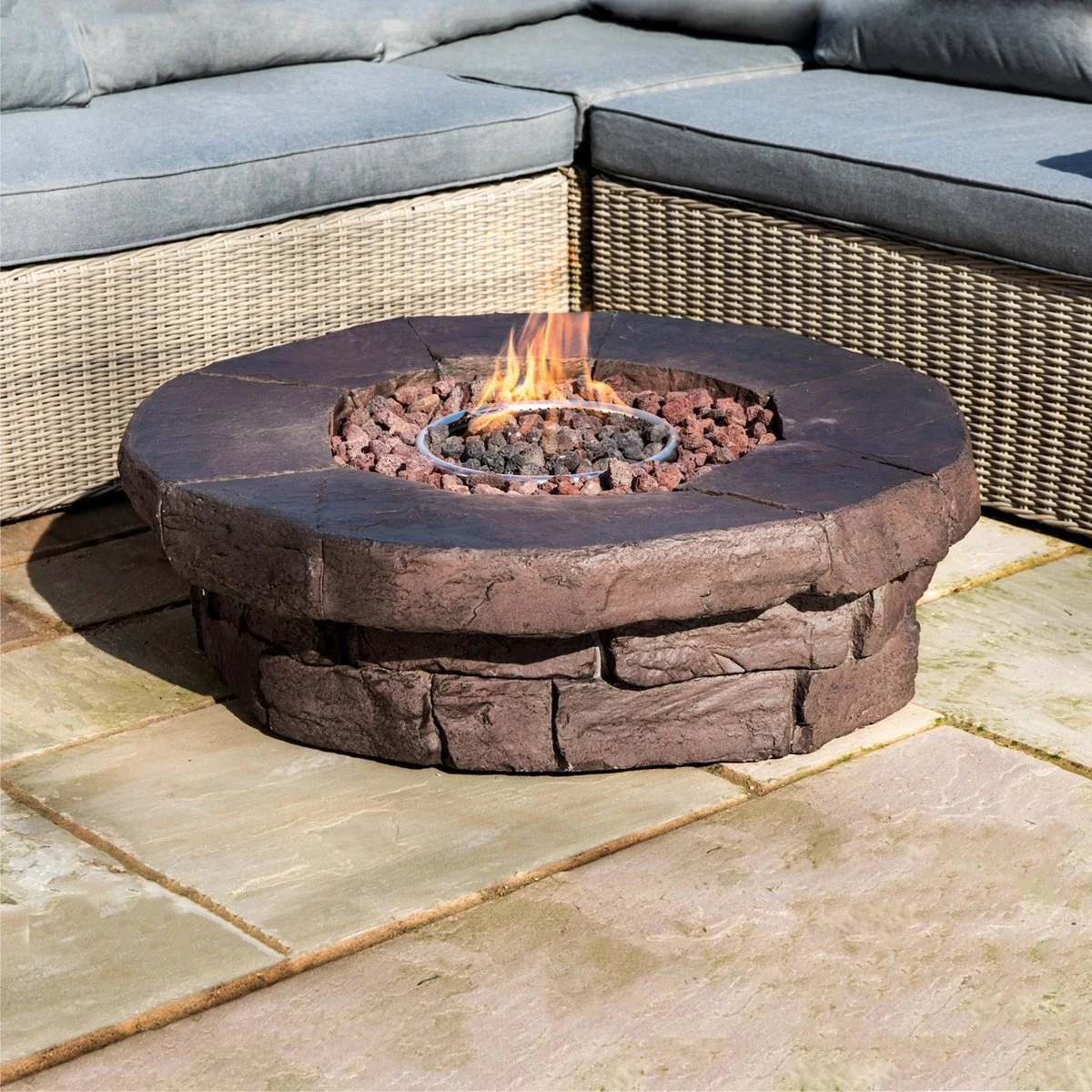 Outdoor Propane Fire Pit