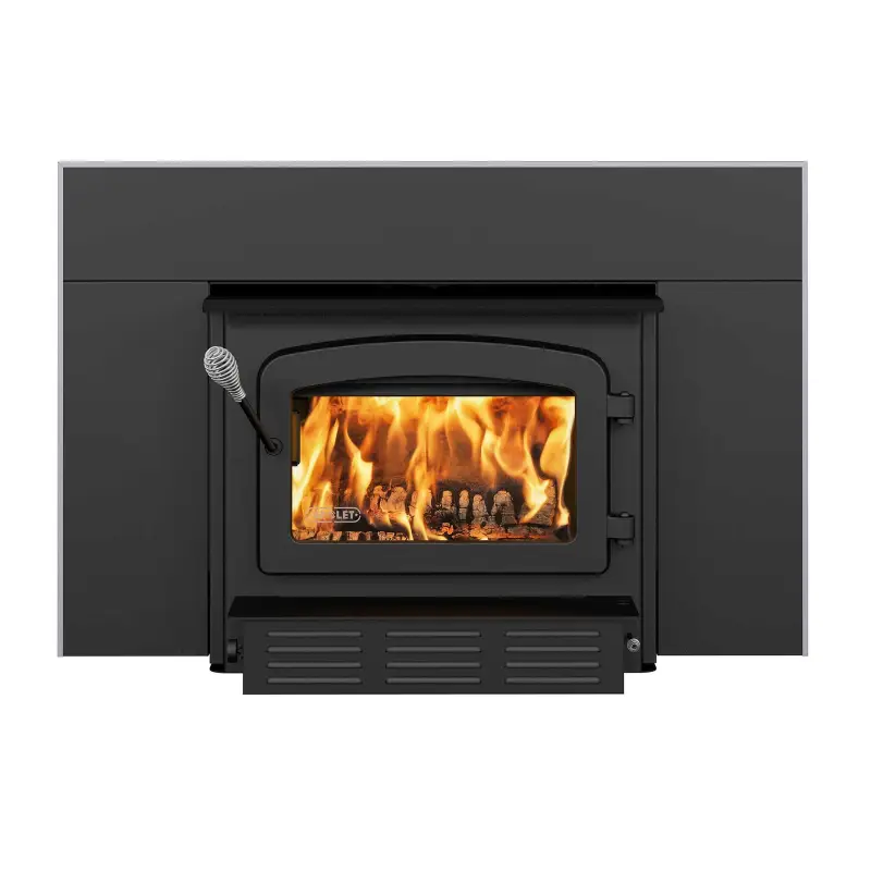 Large Wood Burning Fireplace Insert
