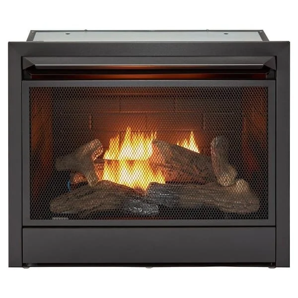 Dual Fuel Ventless Gas Fireplace Insert