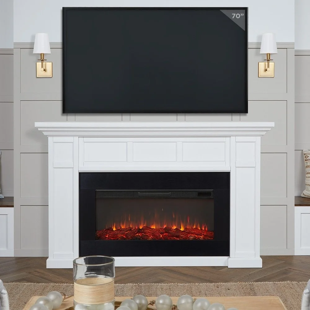 75 Inch Landscape Electric Fireplace