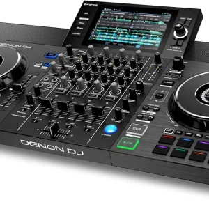 4-Deck Standalone DJ Controller System