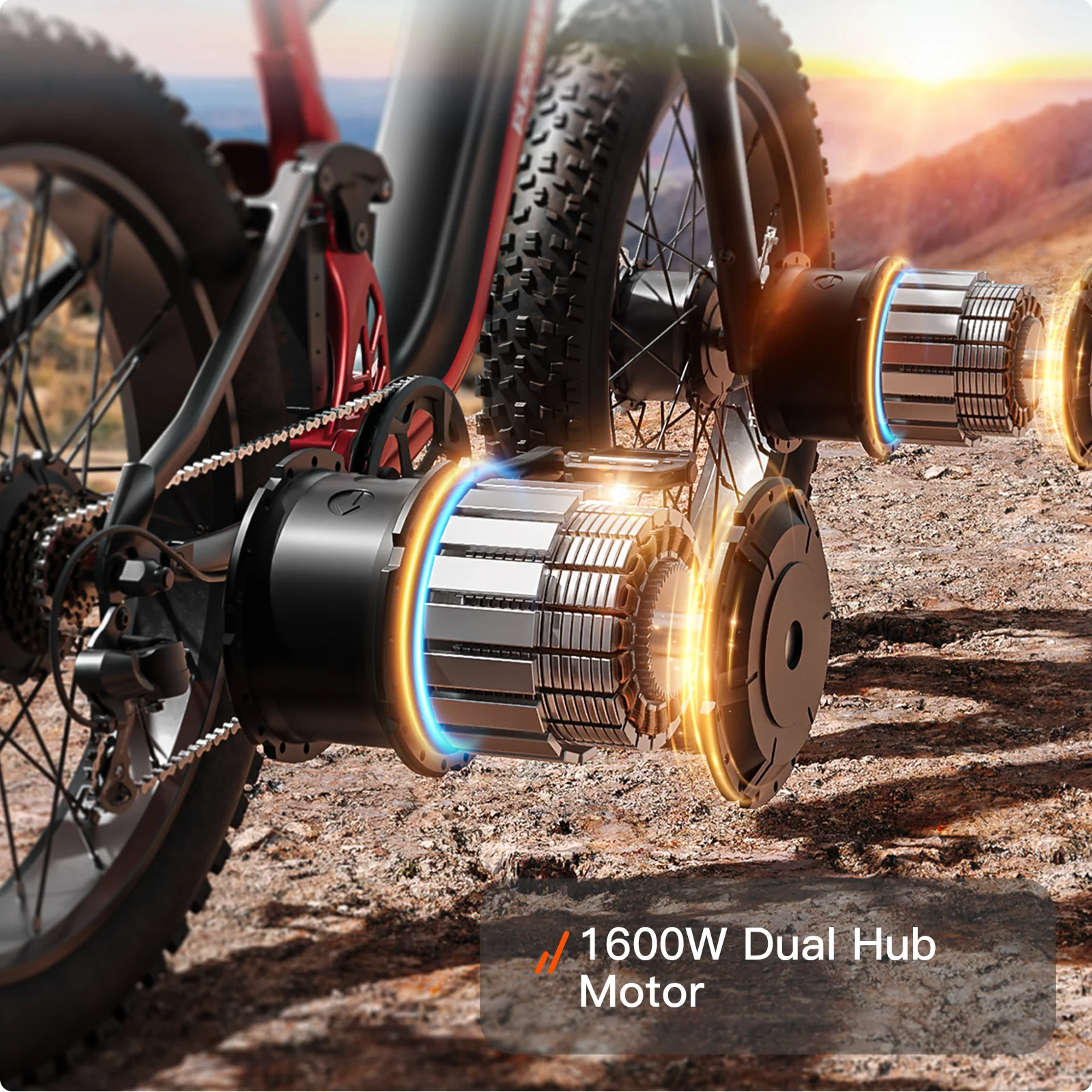 Dual-Motor Electric Bike for Adults - Image 3