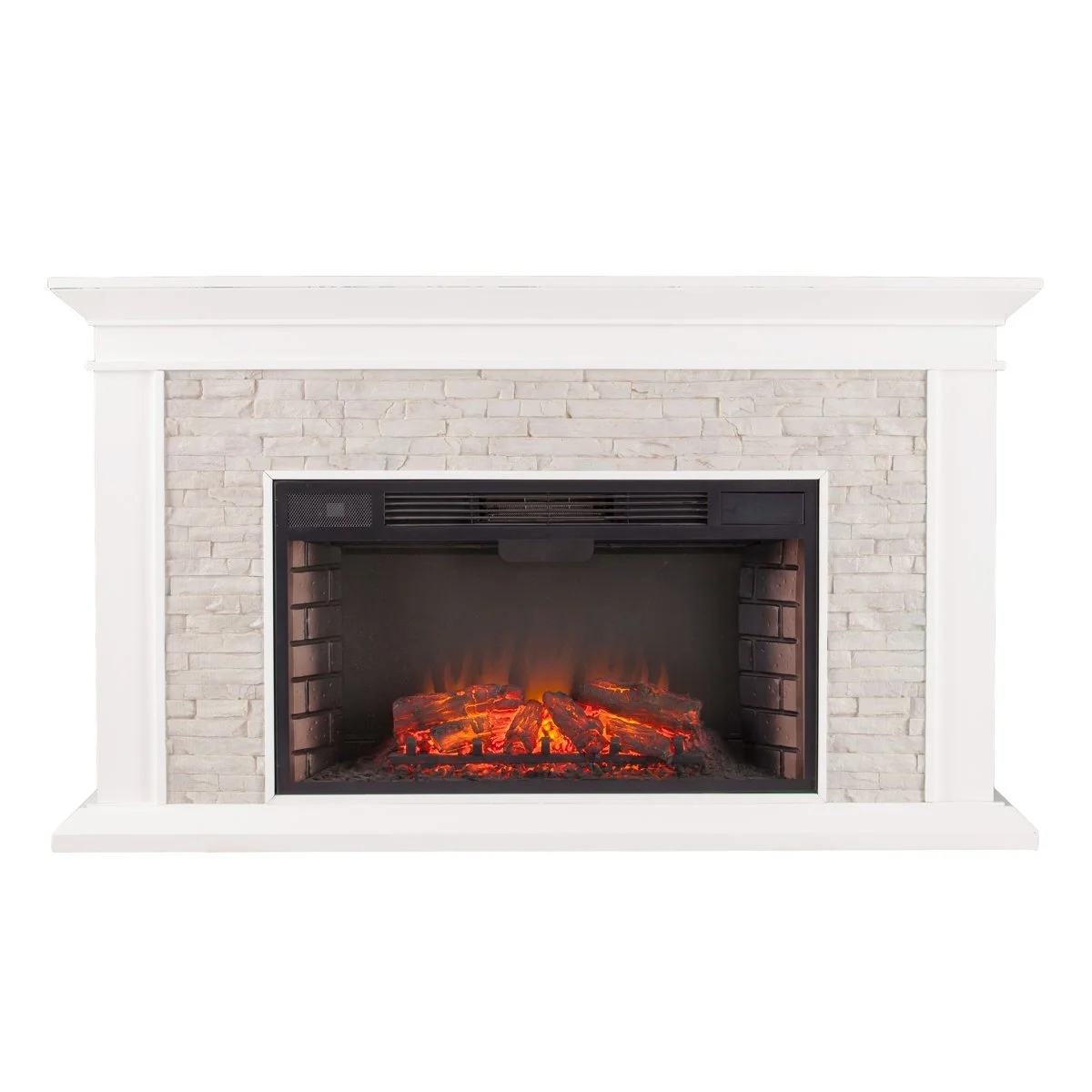Electric Fireplace with Modern Finish