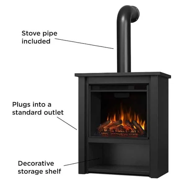 32 Inch Electric Fireplace - Image 3