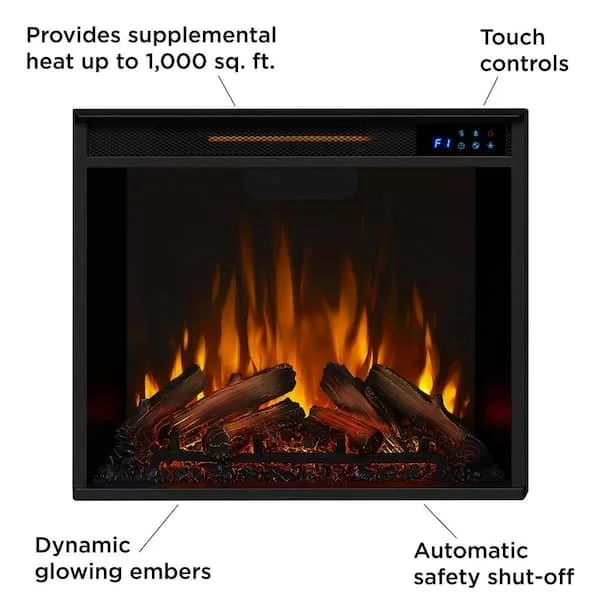 32 Inch Electric Fireplace - Image 2