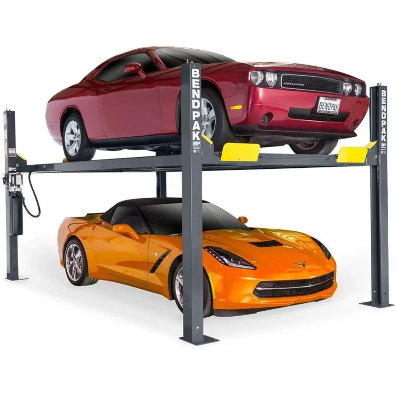 9,000 lb Standard Width 4-Post Car Lift