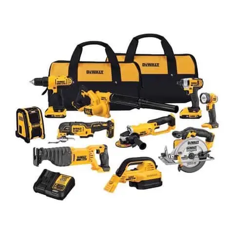 20V MAX Lithium-Ion 7-Tool Cordless Combo Kit with Batteries and Charger