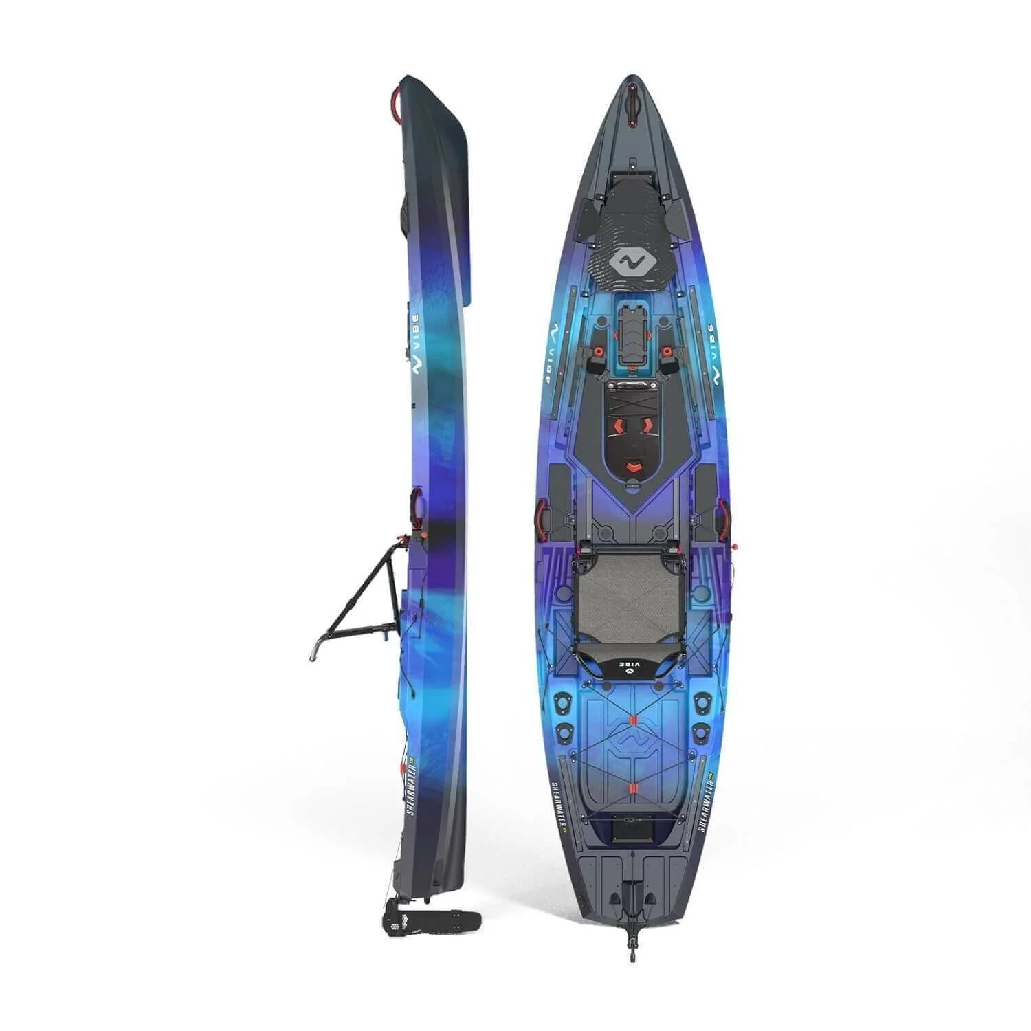12.5 ft Sit-On-Top Pedal Drive Fishing Kayak