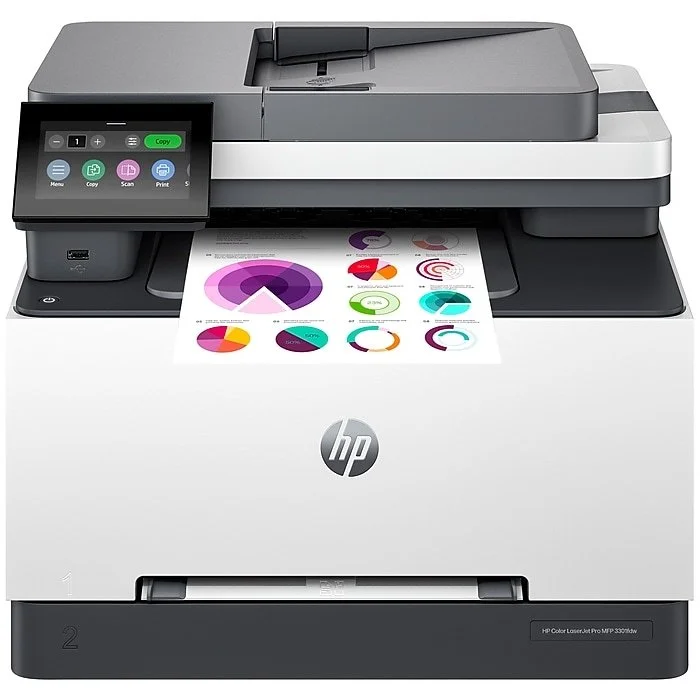 Wireless Color Laser All-in-One Printer with Fax