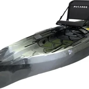 10 ft Sit-on-Top Fishing and Hunting Kayak, Pedal Drive Compatible