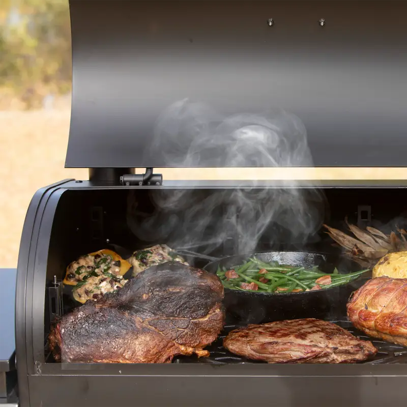 Large Wood Pellet Grill and Smoker - Image 3