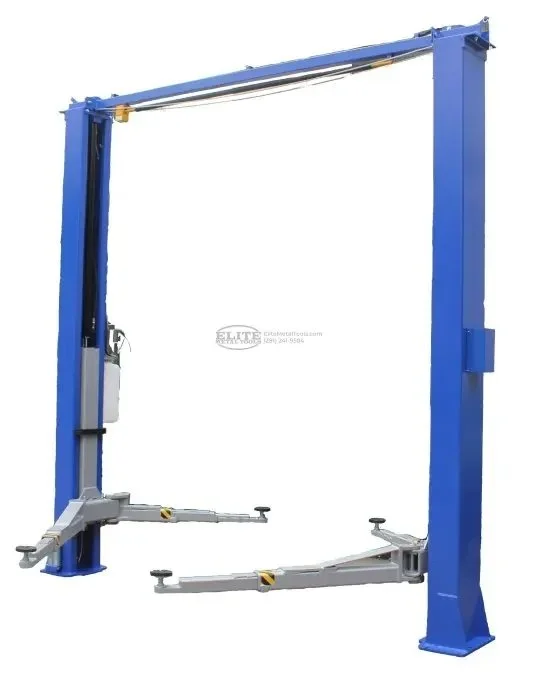 11,000 lb Clear Floor Direct Drive Bi-Symmetric 2-Post Lift - Image 2