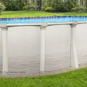 8 x 12 ft x 52 Inch Oval Above Ground Pool