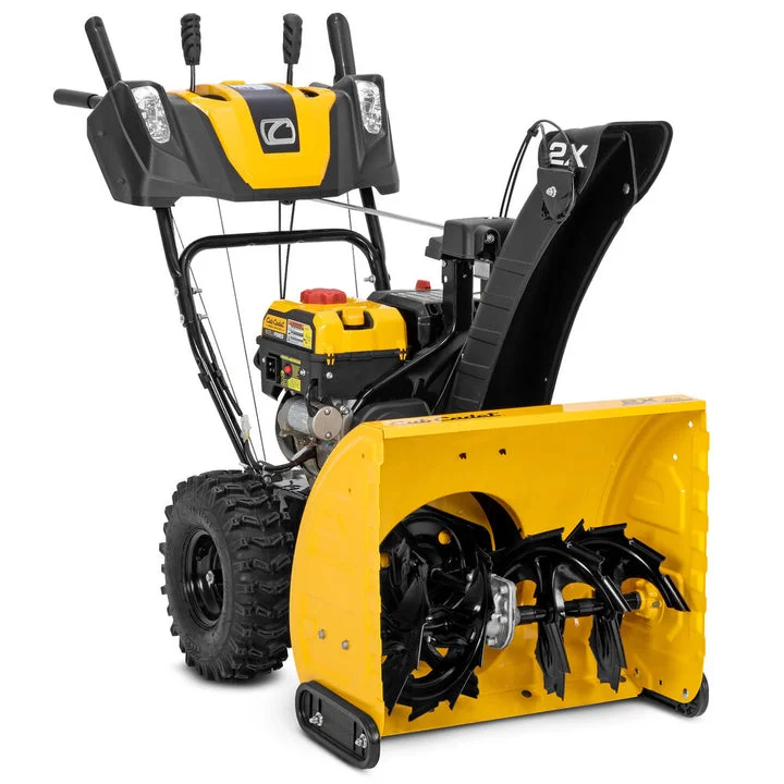 24 Inch 243cc Two-Stage Electric Start Gas Snow Blower
